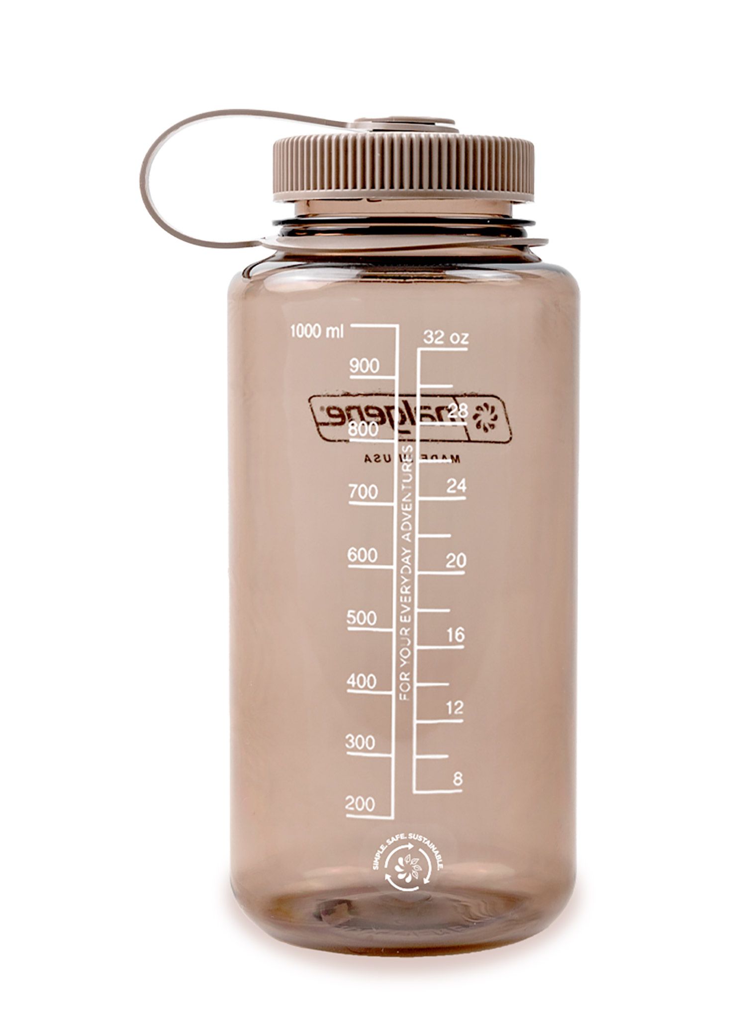 Fľaška Nalgene Sustain Wide Mouth 32 oz (946 ml) - mocha