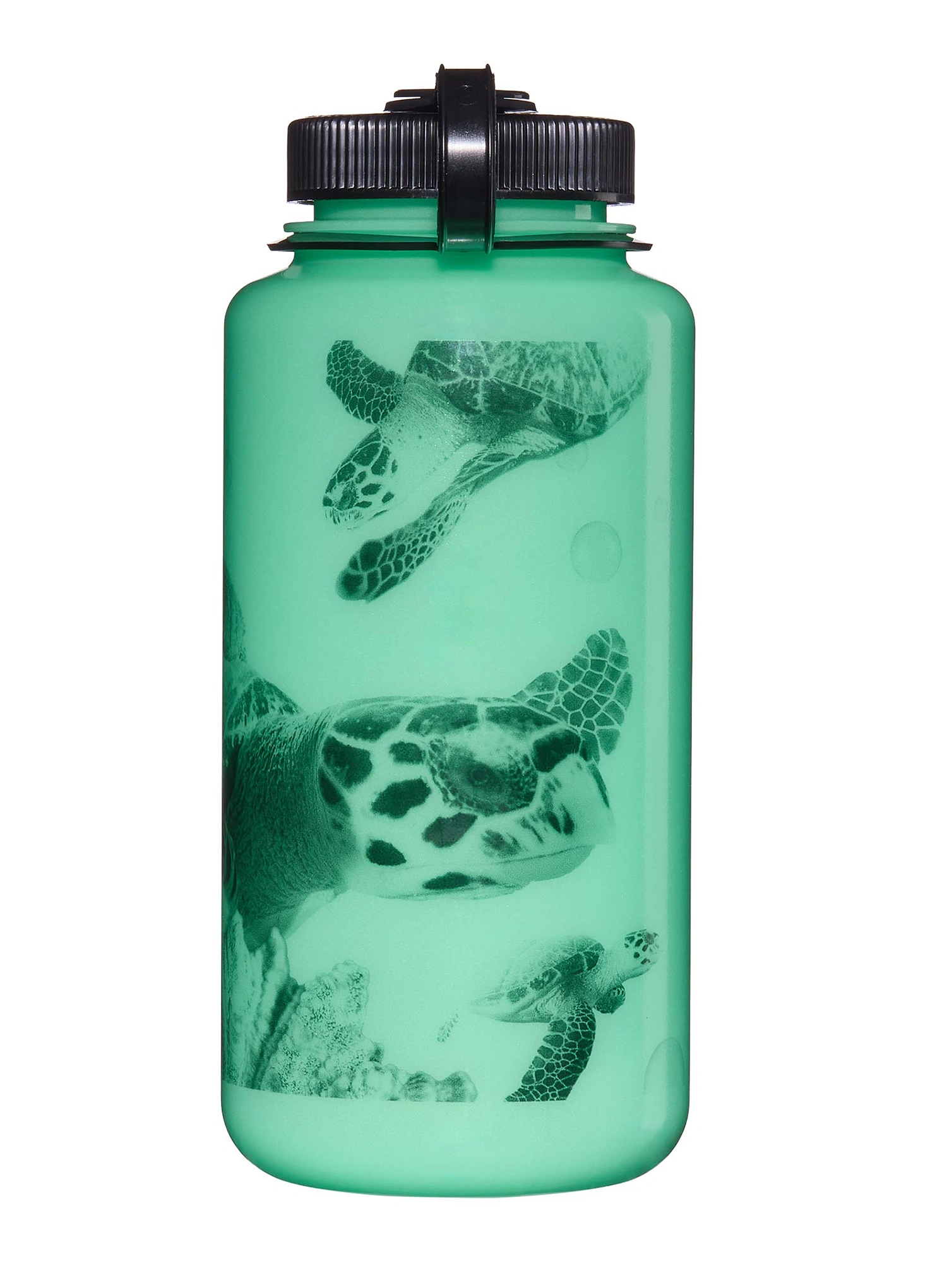 Fľaška Nalgene Wide Mouth 32 oz (946 ml) - w/black turtle