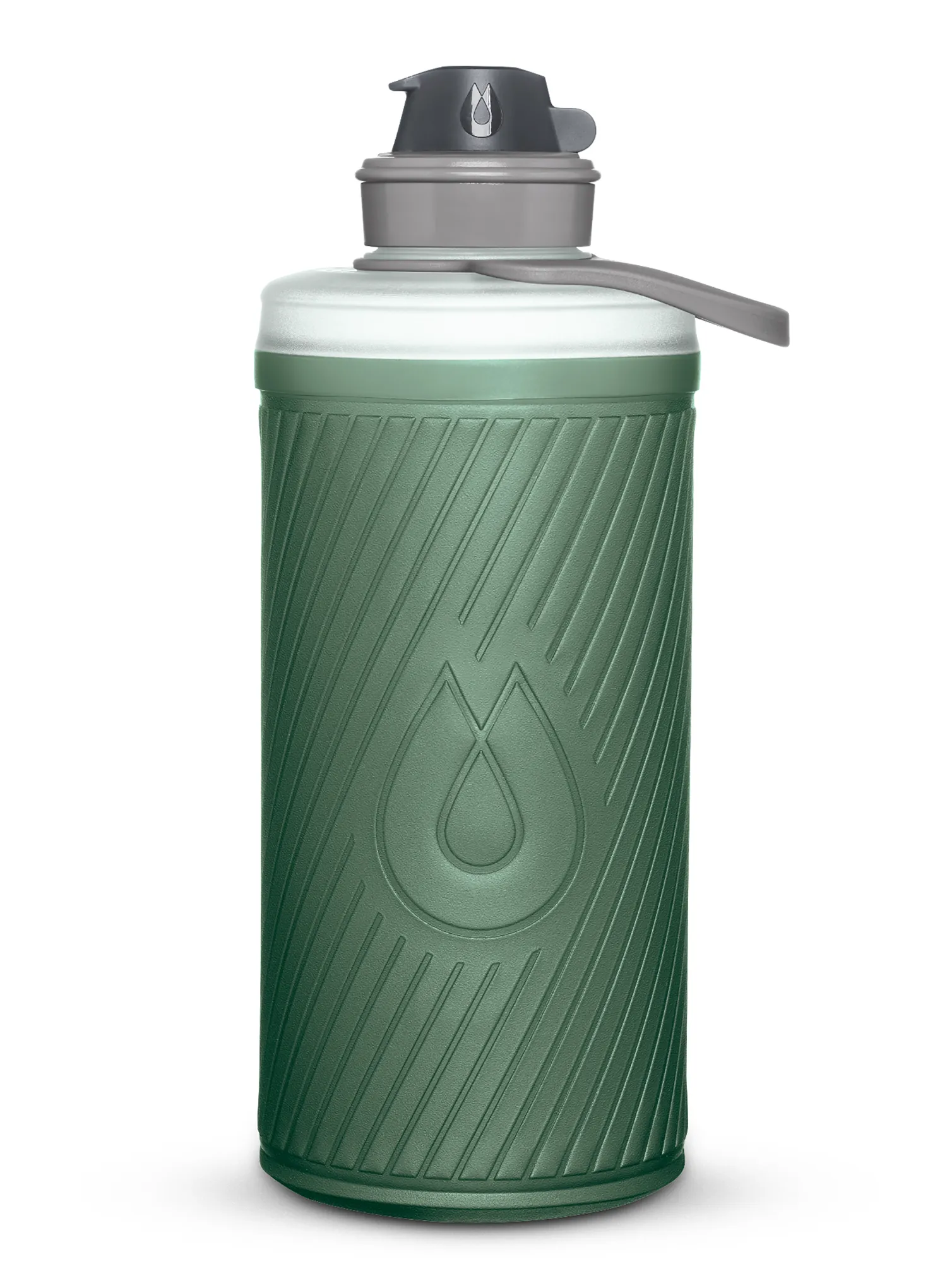 Turistická fľaša HydraPak Flux Bottle 1L - sage green