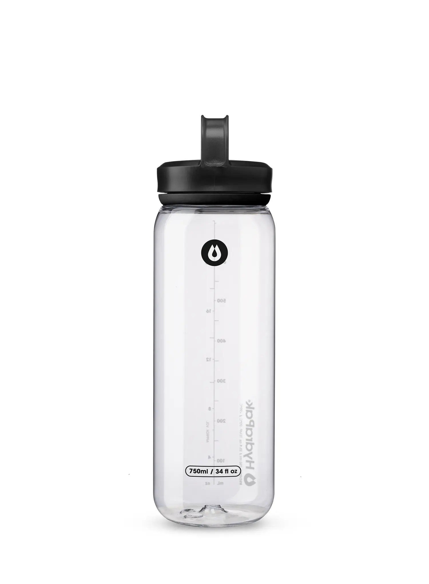 Turistická fľaša HydraPak Recon Clip & Carry 750 ml - clear