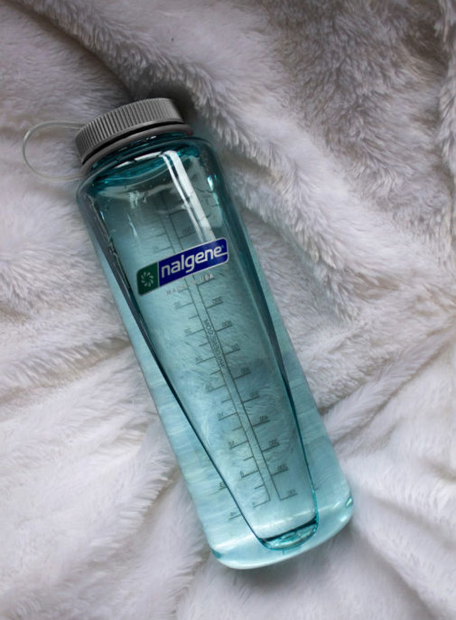 Turistická fľaša na vodu Nalgene Silo Sustain Wide Mouth 48 oz (1420 ml) - seafoam