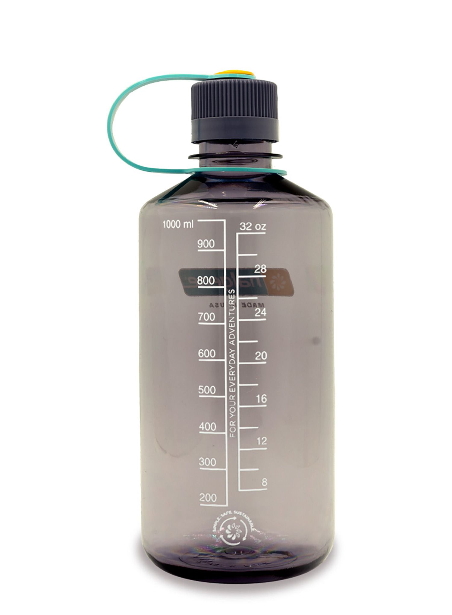 Turistická fľaša na vodu Nalgene Sustain Narrow Mouth 32 oz (946 ml) - aubergine