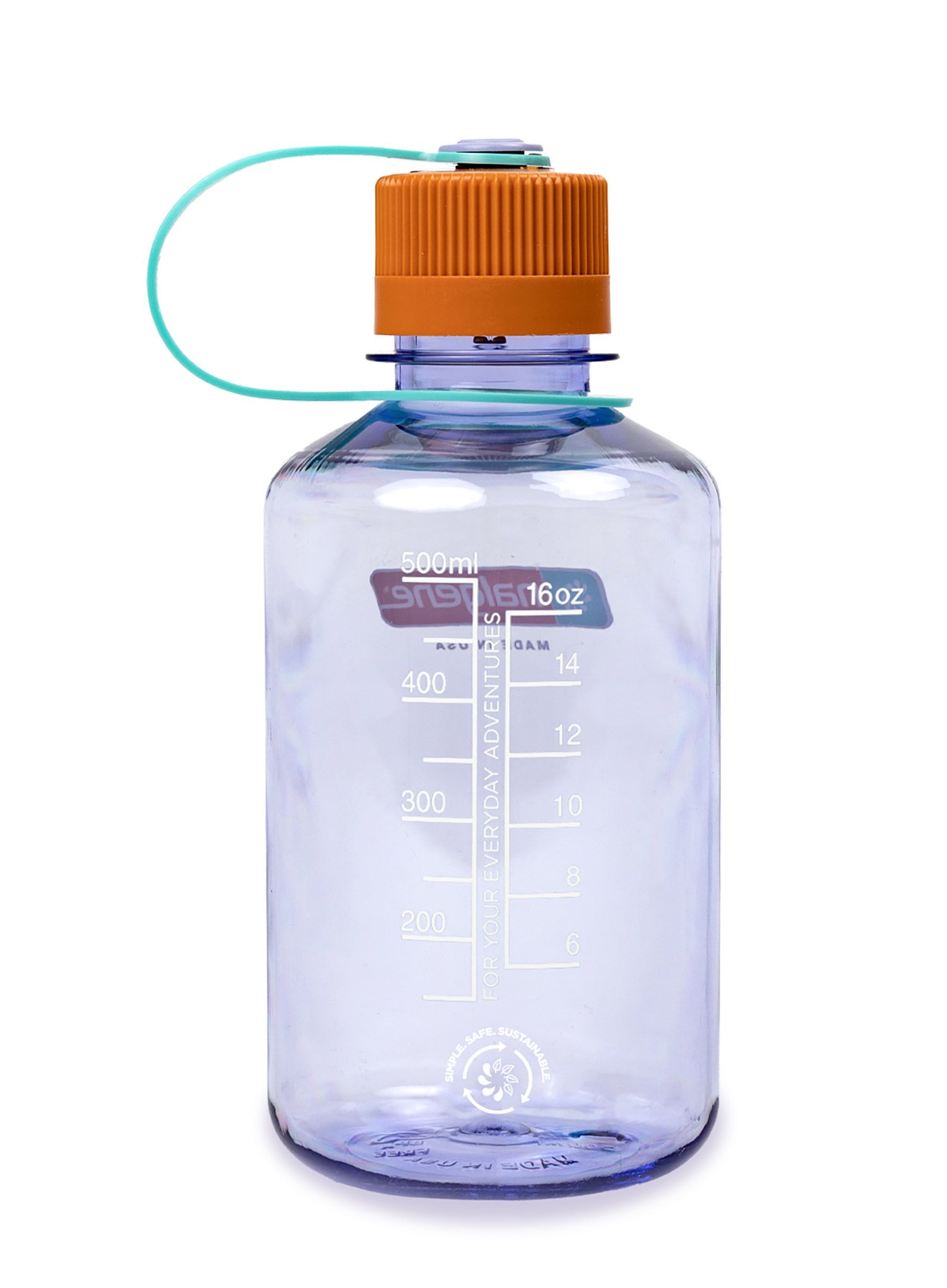 Turistická fľaša Nalgene Sustain Narrow Mouth 16 oz (473 ml) - amethyst