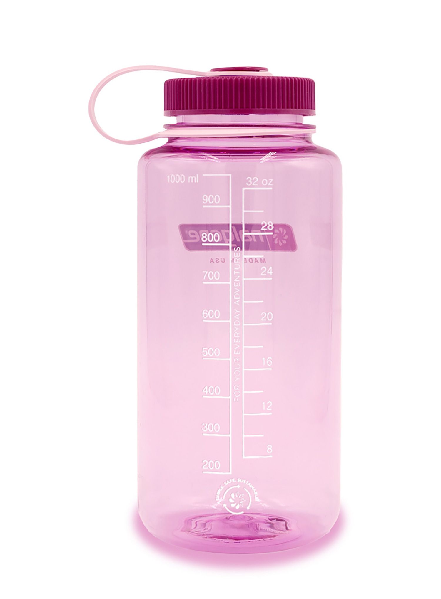 Turistická fľaša Nalgene Sustain Wide Mouth 32 oz (946 ml) - cosmo/platinum