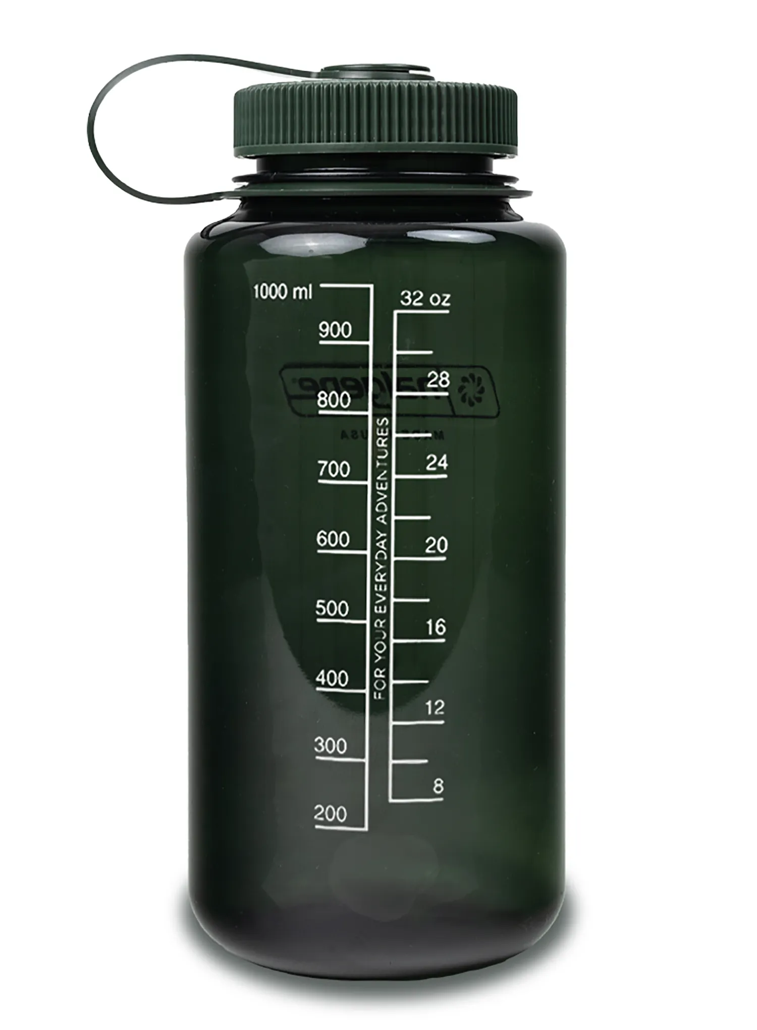 Turistická fľaša Nalgene Sustain Wide Mouth 32 oz (946 ml) - monochrome jade