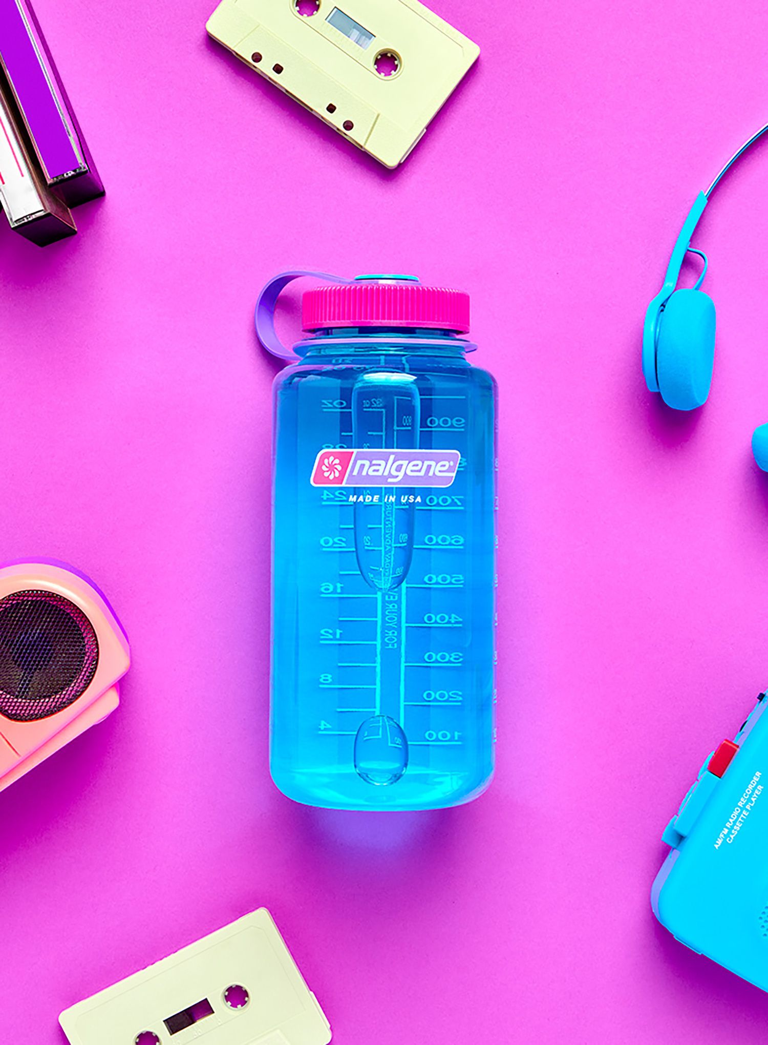 Turistická fľaša Nalgene Sustain Wide Mouth 32 oz (946 ml) - surfer