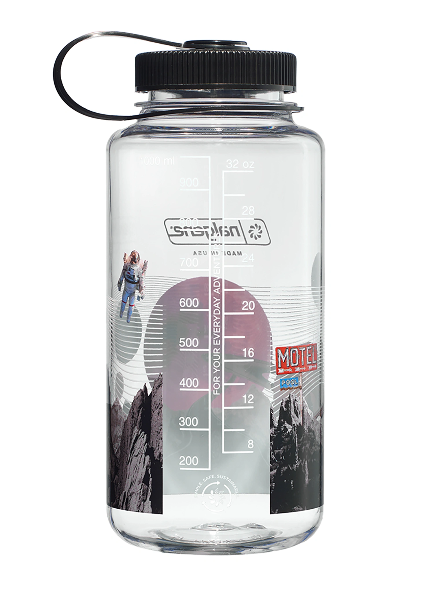 Turistická fľaša Nalgene Sustain Wide Mouth 32 oz (946 ml) - astro motel