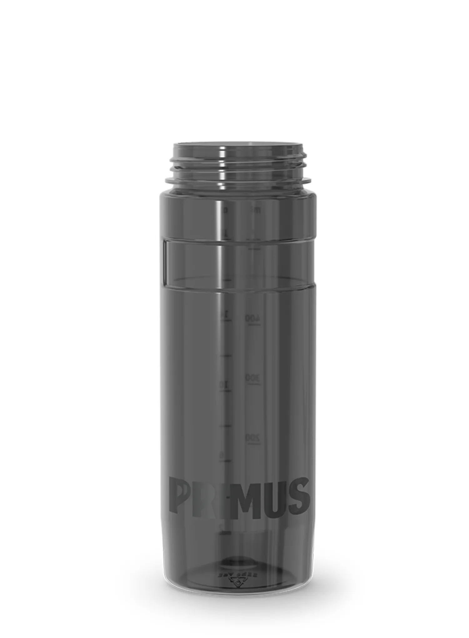 Turistická fľaša Primus Kvarts Tritan Bottle 0.6 L Drink Cap - cliffside ash