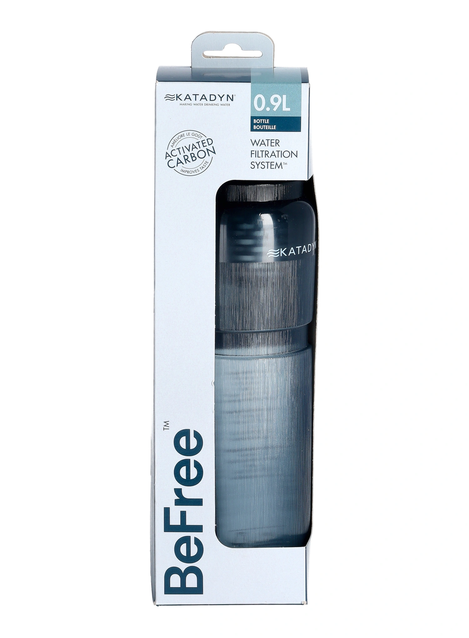 Filtračná fľaša Katadyn BeFree AC Bottle 0.9L - smoke