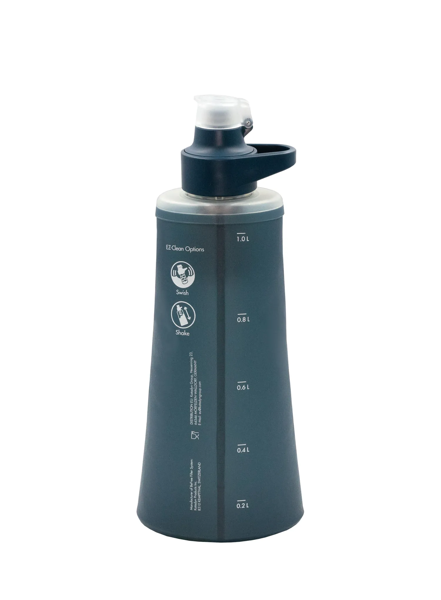 Filtračná fľaša Katadyn BeFree Filter AC 1.0L - slate blue