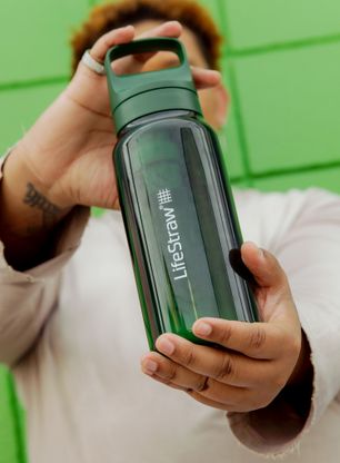Filtračná fľaša Lifestraw Go 2.0 Water Filter 1L - terrace green