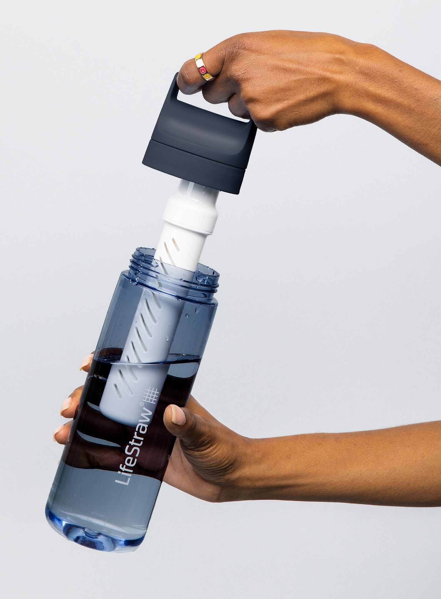 Filtračná fľaša Lifestraw Go 2.0 Water Filter 22 oz (650 ml) - aegean sea