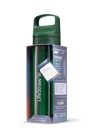 Filtračná fľaša Lifestraw Go 2.0 Water Filter 22 oz (650 ml) - terrace green