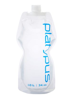 Turistická fľaša Platypus Soft bottle 1L - platy logo