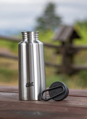 Turistická fľaša Esbit Pictor Drinking Bottle 350ml - steel