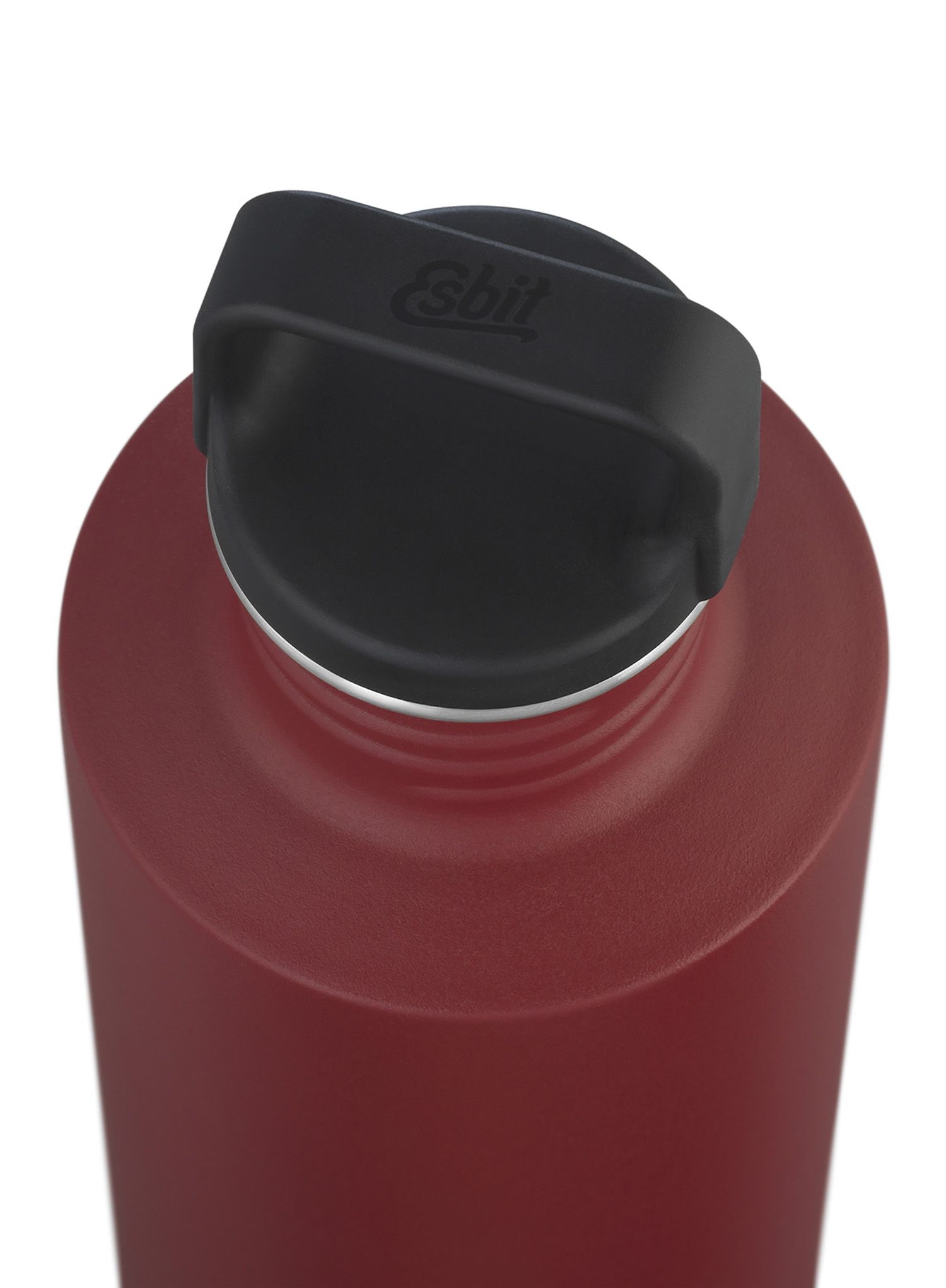 Turistická fľaša Esbit Sculptor Drinking Bottle 1L - burgundy red