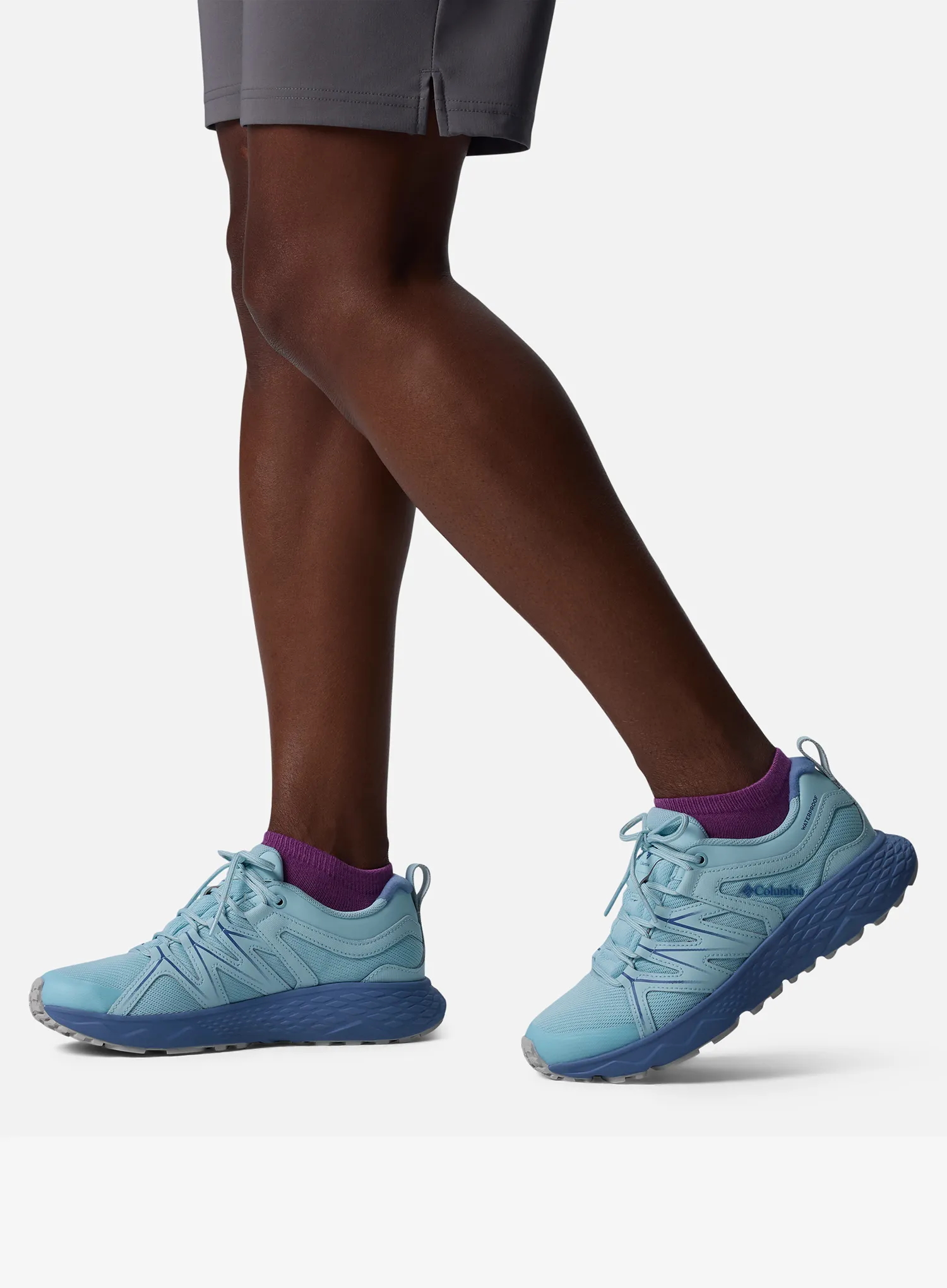 Dámske topánky Columbia Peakfreak Roam Waterproof - marine light/blue dusk