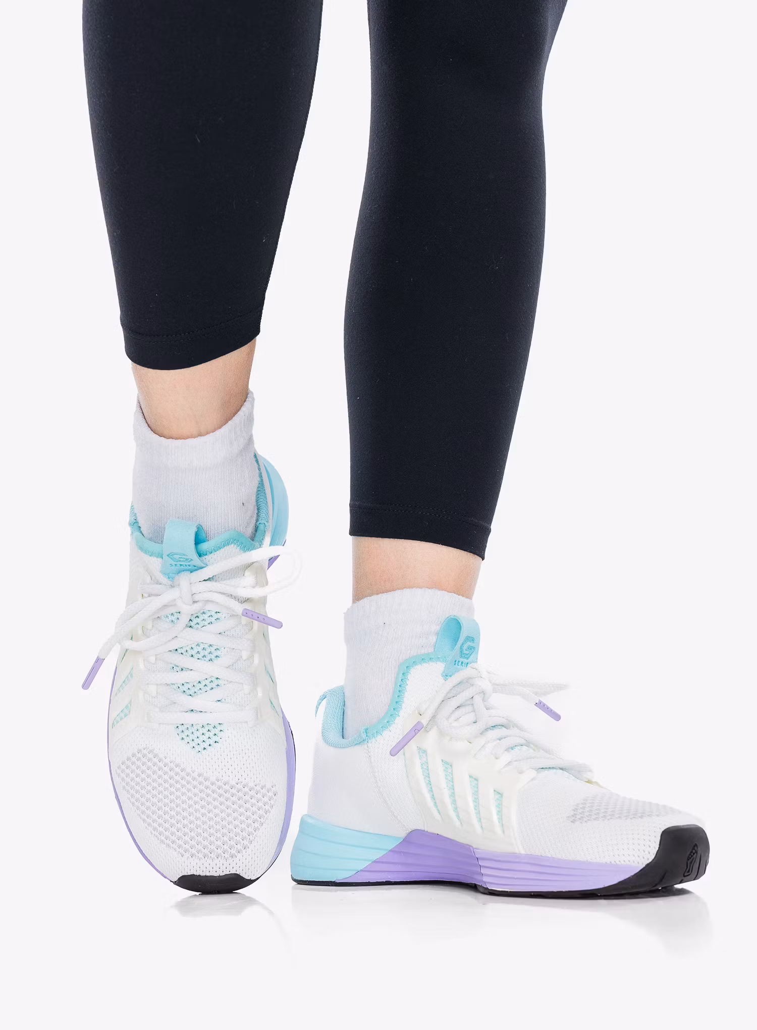 Dámske topánky Inov-8 F-Lite G 300 - white/blue/purple
