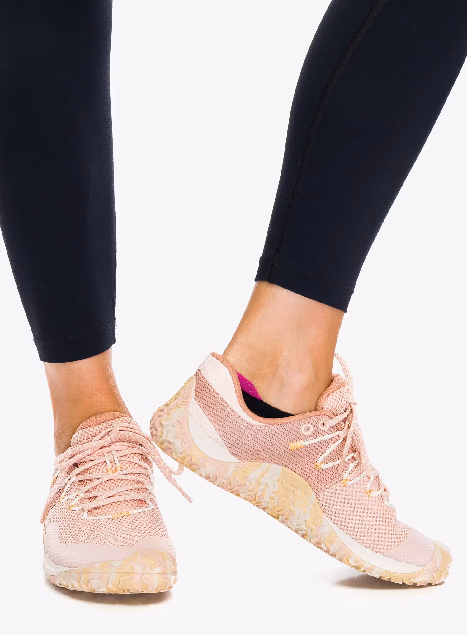 Dámske topánky Merrell Trail Glove 7 - pink salt