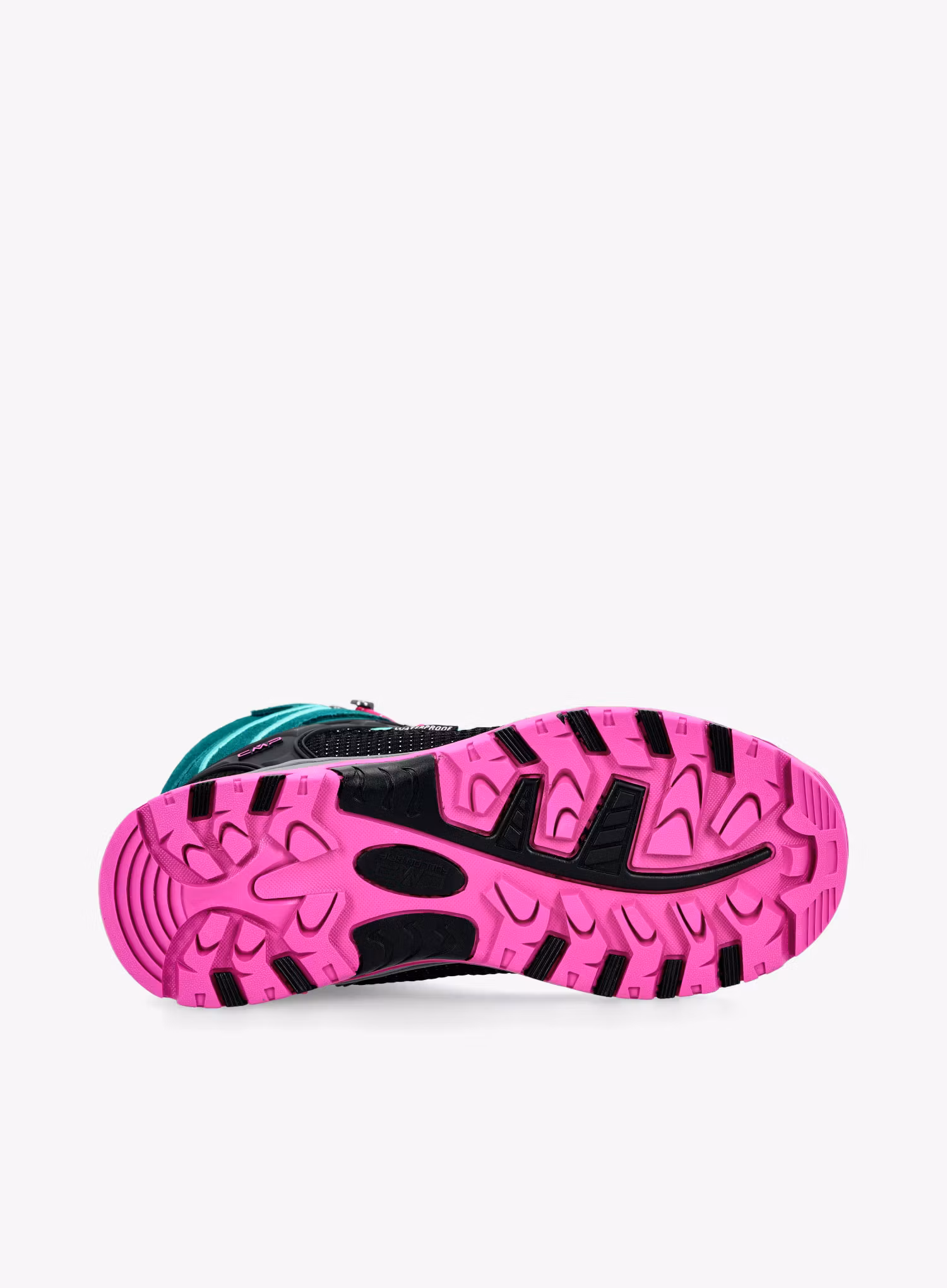 Dievčenské čižmy CMP Kids Rigel Mid Trekking Shoe Wp - lake-pink fluo