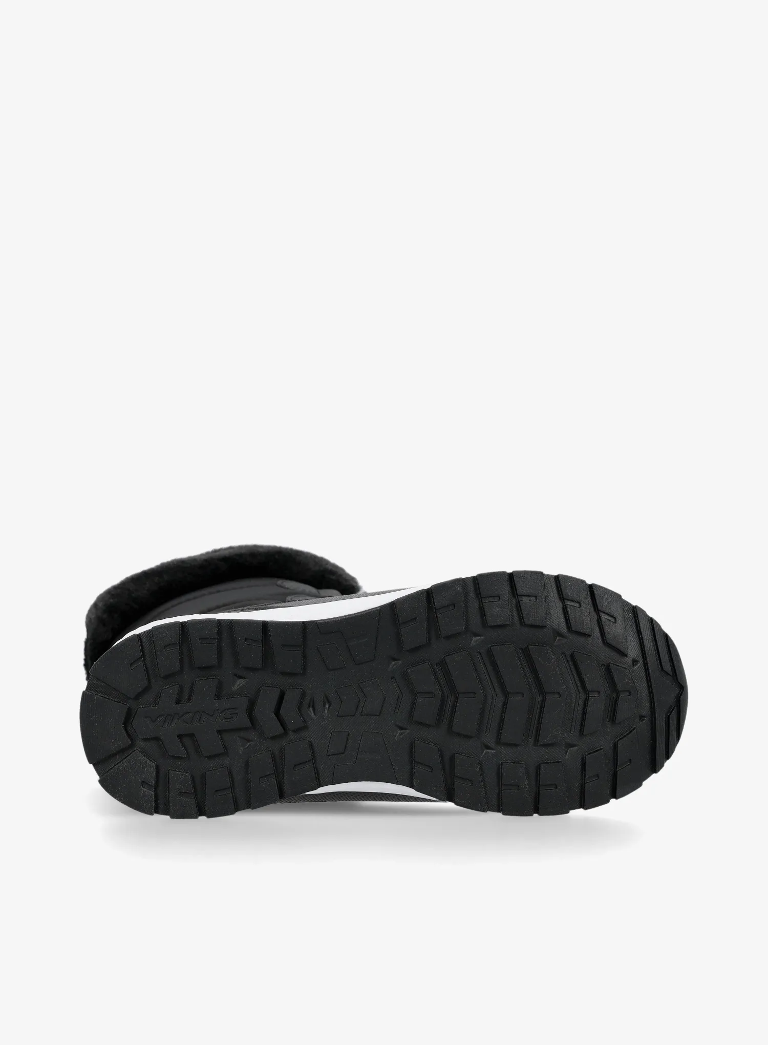 Dievčenské čižmy Viking Equip Warm WP Zip - black/granite