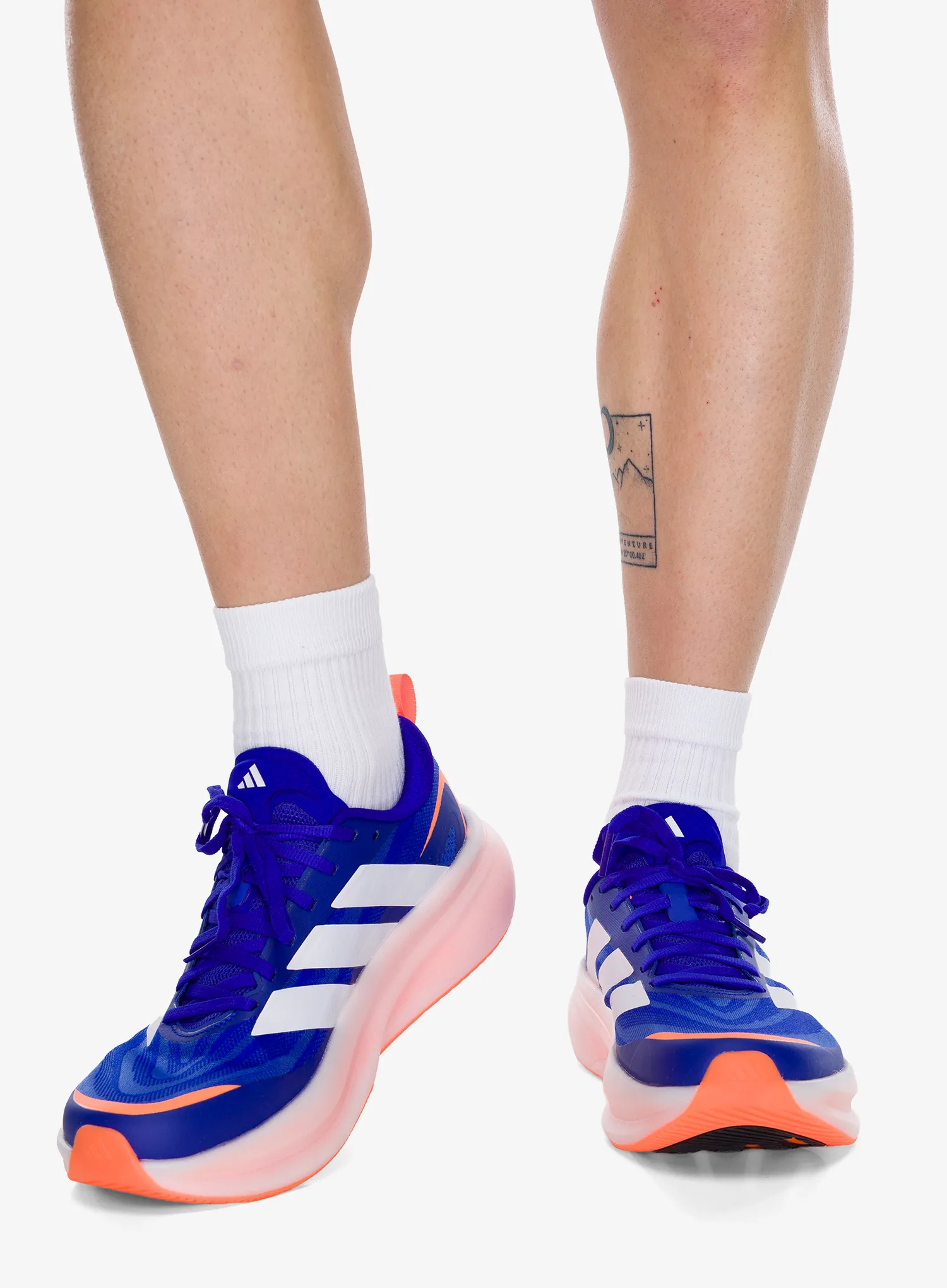 Bežecké tenisky pánske adidas Supernova Glide - luc blue/white/semi luc blue