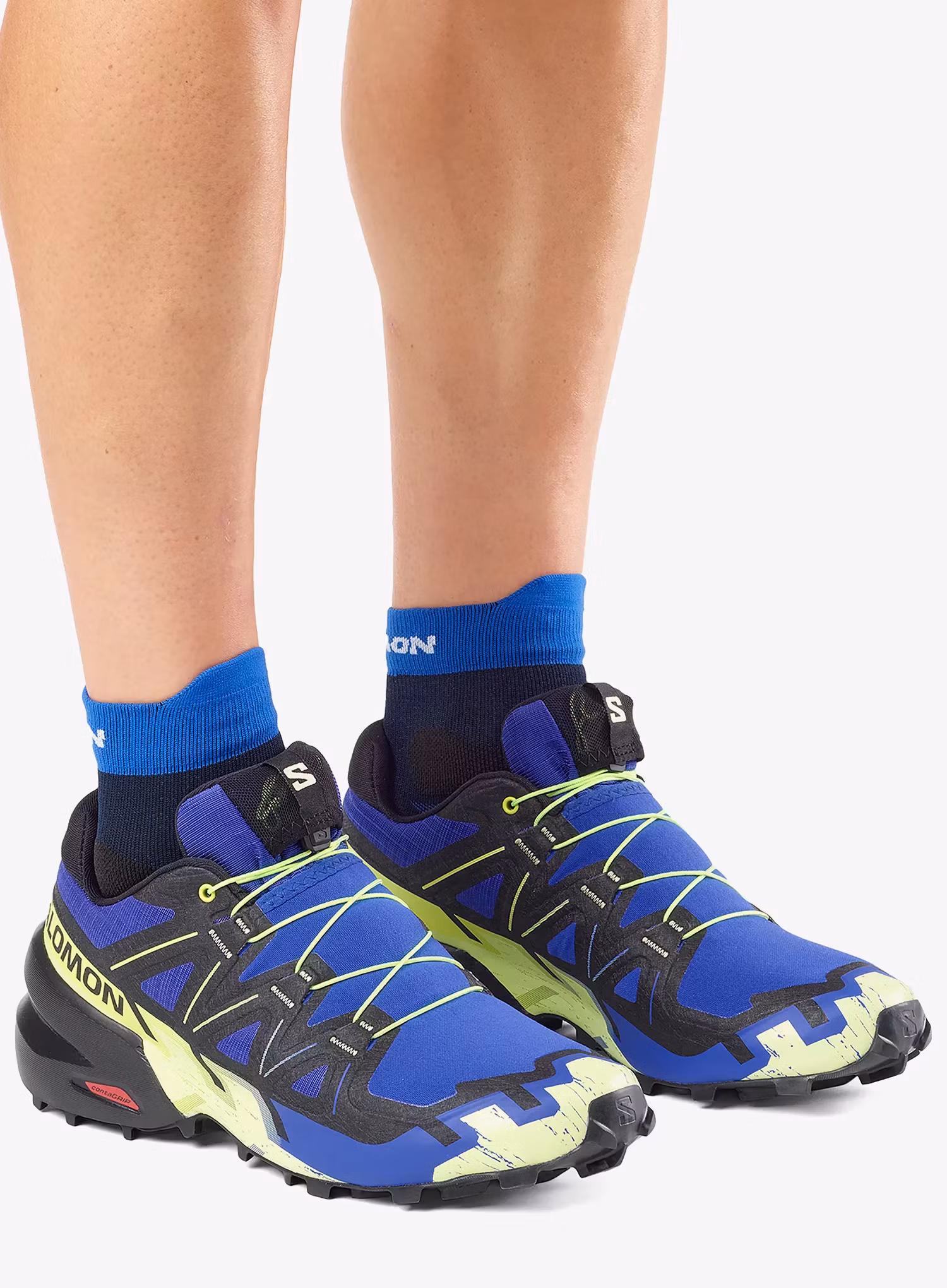 Bežecké tenisky pánske Salomon Speedcross 6 - bluing/black/acid lime