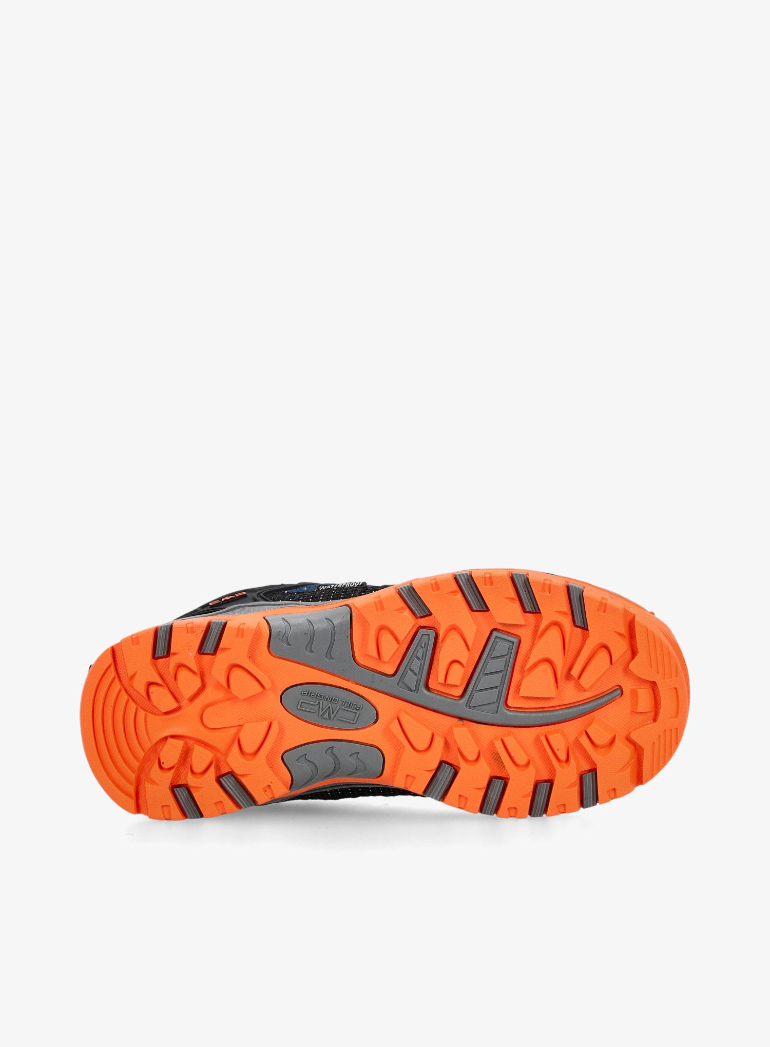 Detské topánky CMP Kids Rigel Low Trekking Shoes WP - b.blue/arancio