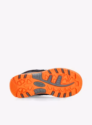 Detské topánky CMP Kids Rigel Low Trekking Shoes WP - b.blue/arancio