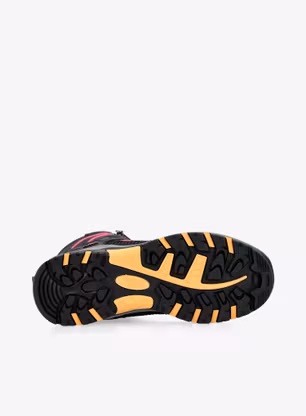 Detské topánky CMP Kids Rigel Mid Trekking Shoe Wp - antracite-bouganville