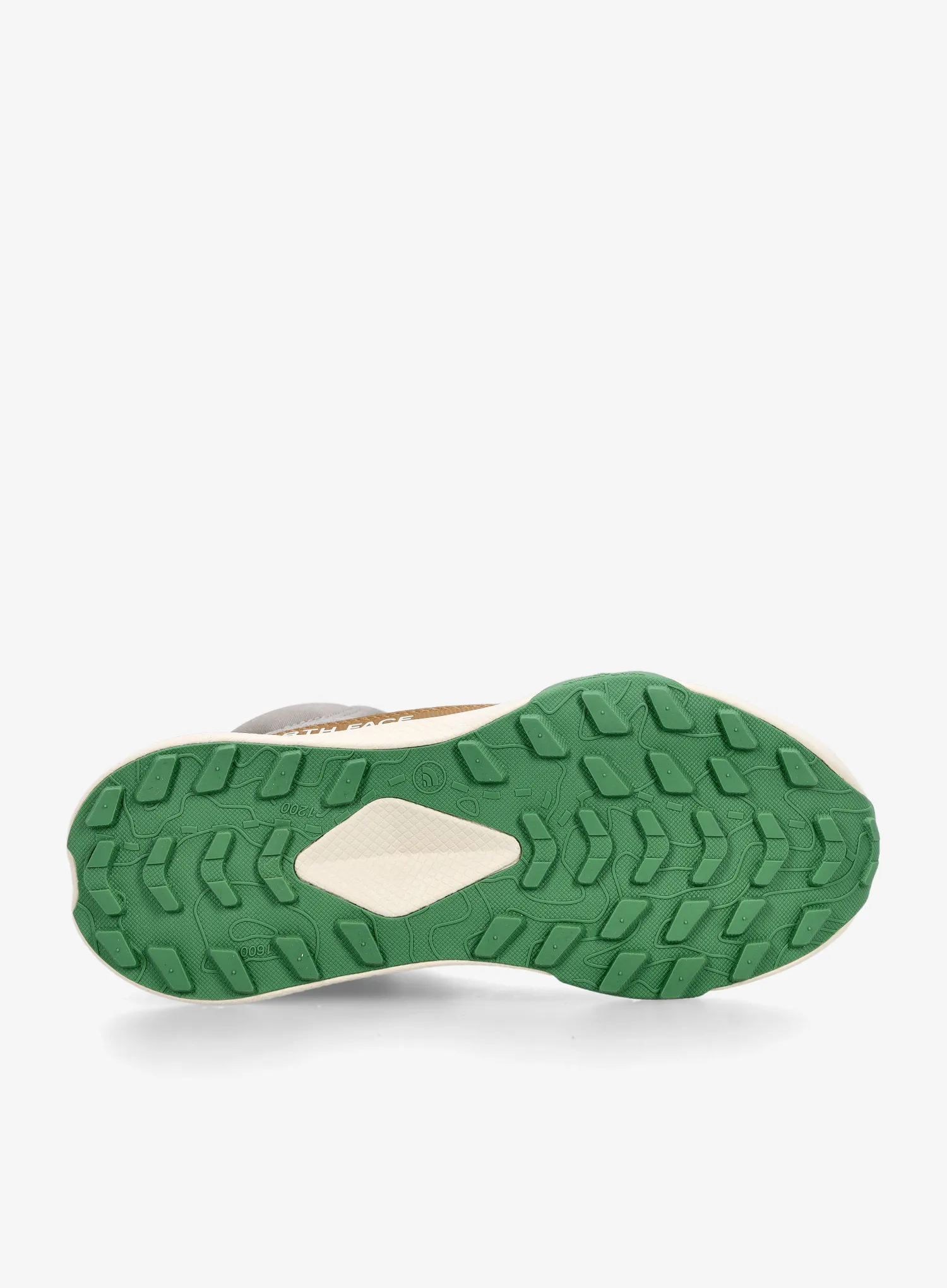 Detské topánky The North Face Fastpack II Mid WP - stone slab/algae