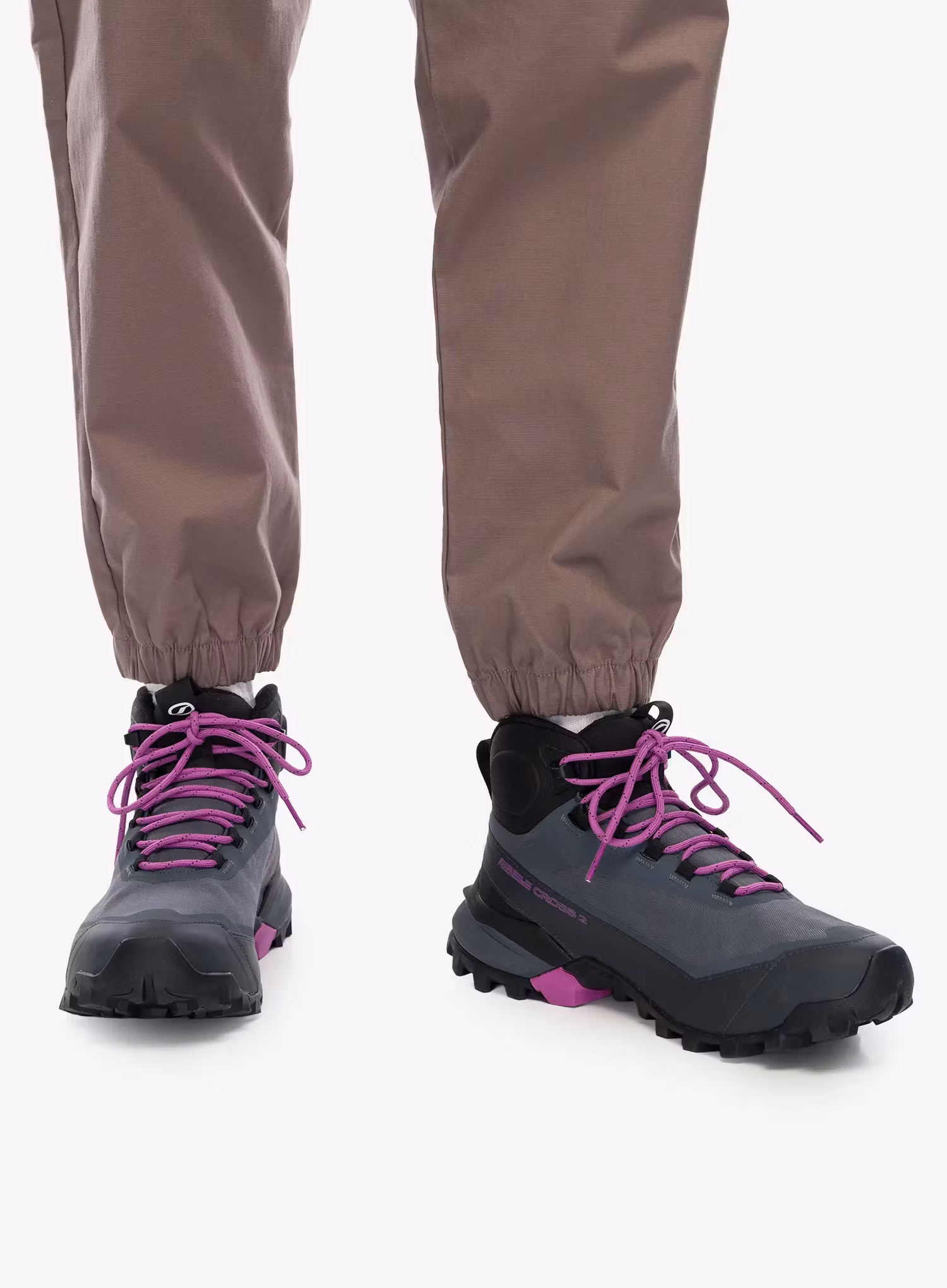 GORE TEX topánky dámske Scarpa Ribelle Cross 2 Mid GTX - dark gray/purple