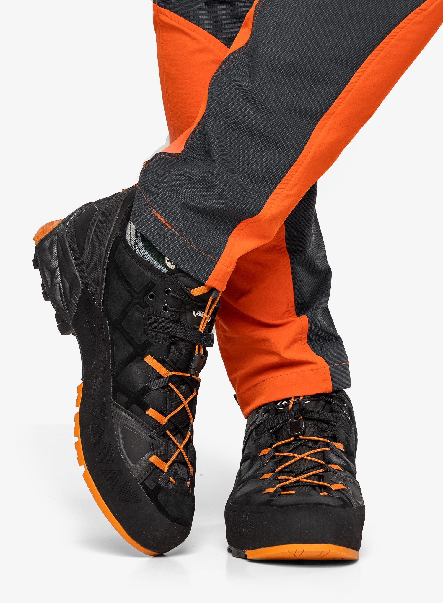 Topánky prístupové AKU Rock Dfs GTX - black/orange