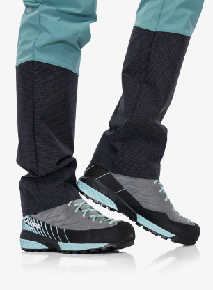 Topánky prístupové dámske Scarpa Mescalito MID GTX - midgray/aqua