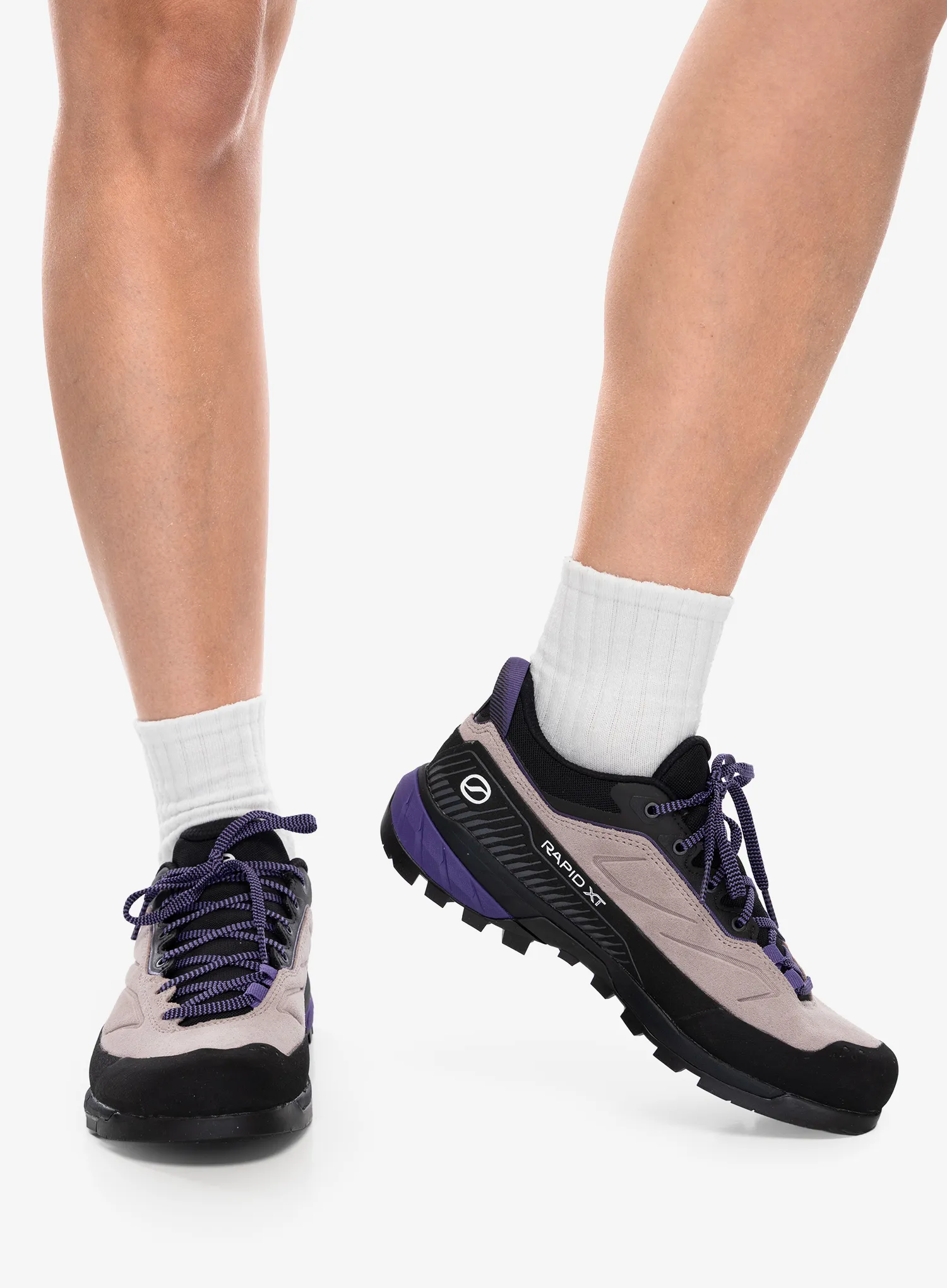 Topánky prístupové dámske Scarpa Rapid XT - lavender gray/ dark purple