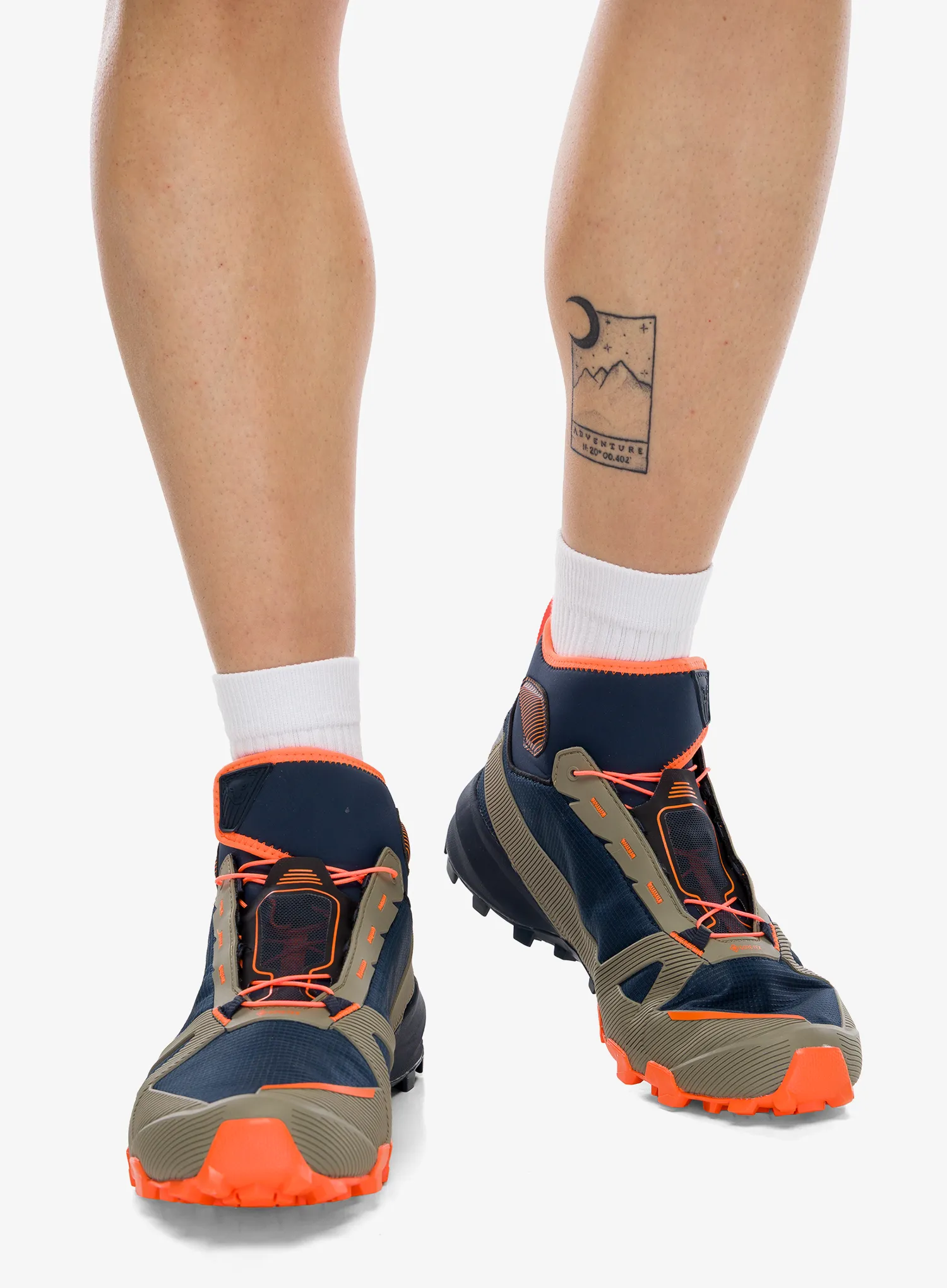 Topánky prístupové Dynafit Traverse Mid GTX - blueberry/rock khaki