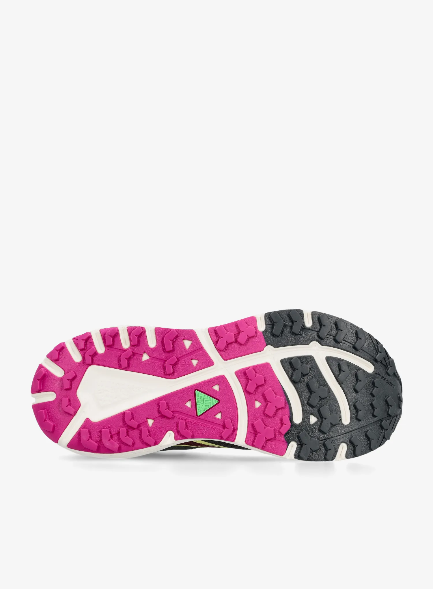 Dámske bežecké topánky Brooks Divide 6 - ebony/fuchsia/lime