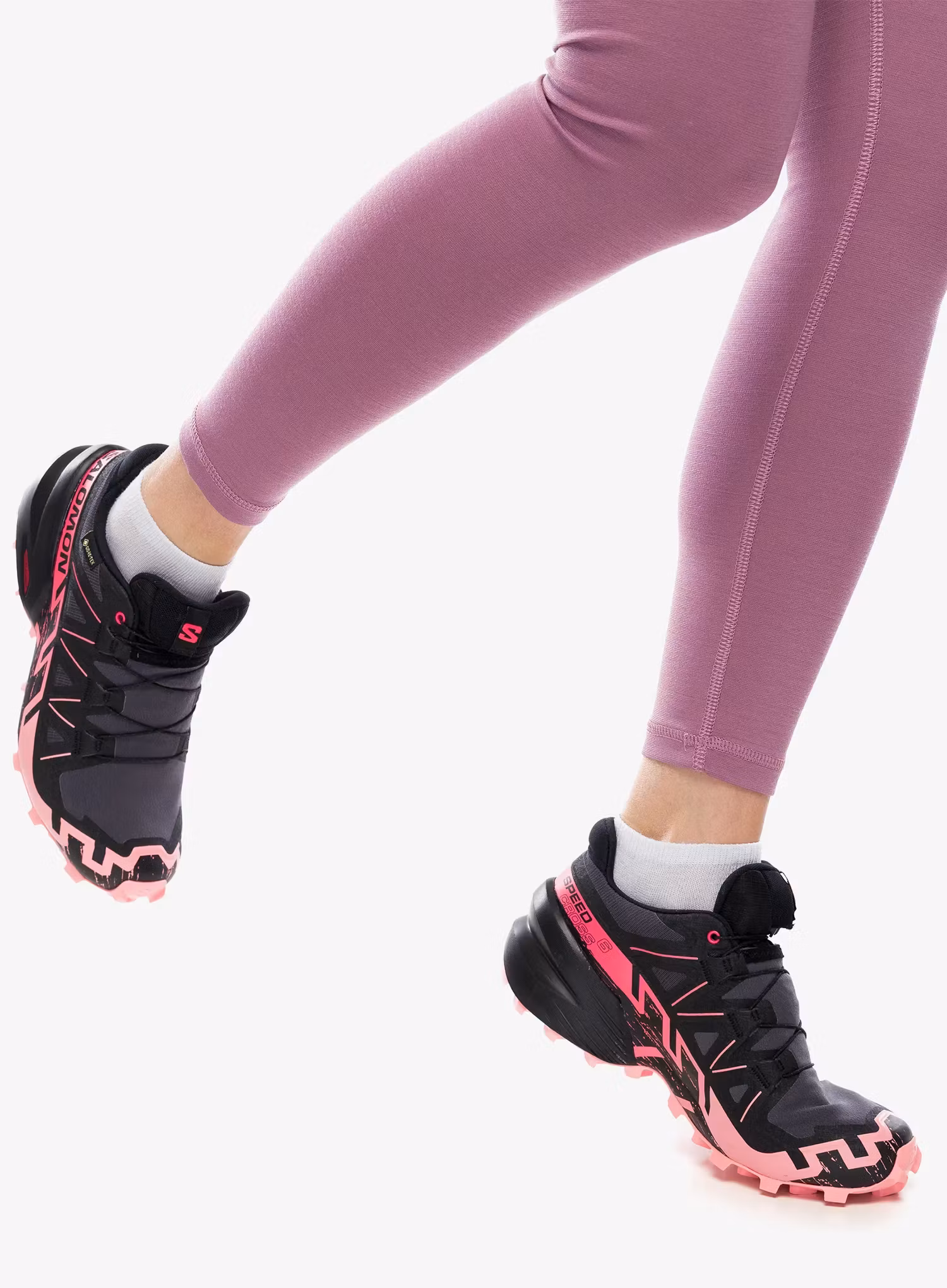Dámske bežecké topánky Salomon Speedcross 6 GTX - iron/black