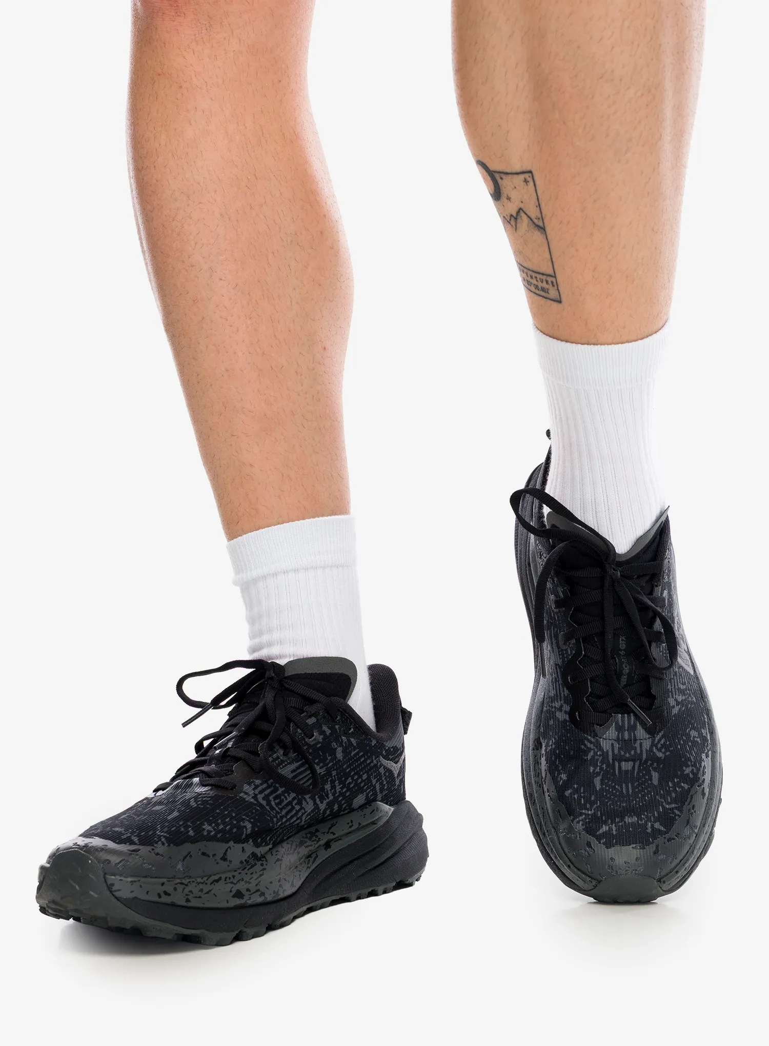 Trailové topánky Hoka Speedgoat 6 GTX - black/outer orbit