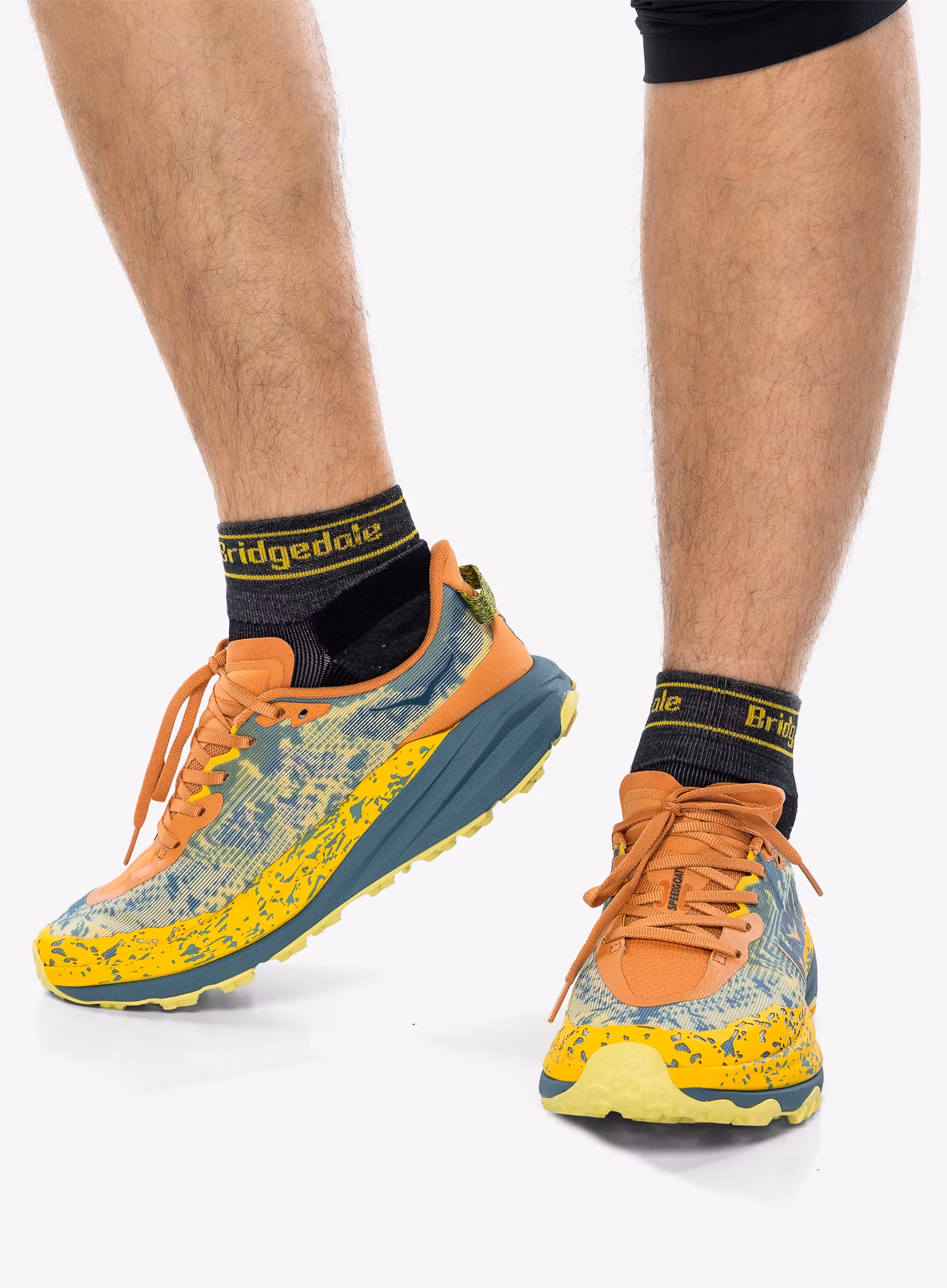 Trailové topánky Hoka Speedgoat 6 - terra cotta/mountain fog