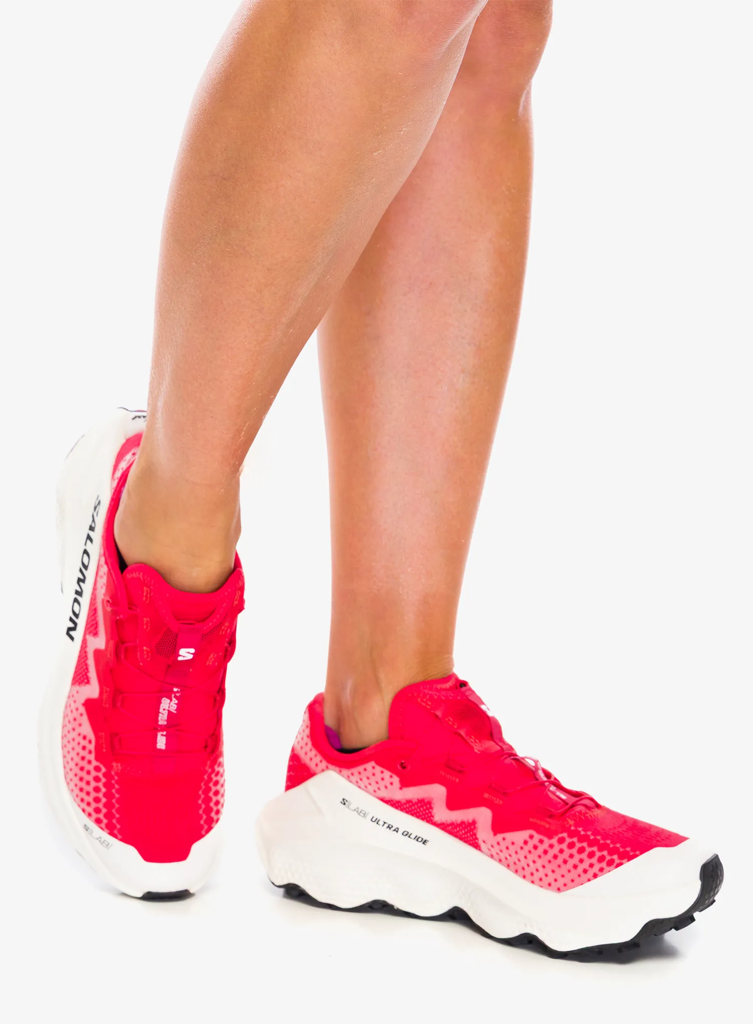 Trailové topánky Salomon S/Lab Ultra Glide - red/red/vanilla