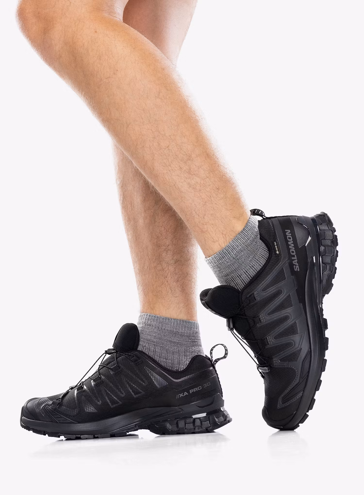 Trailové topánky Salomon Xa Pro 3D V9 GTX - black/phantom/pewter