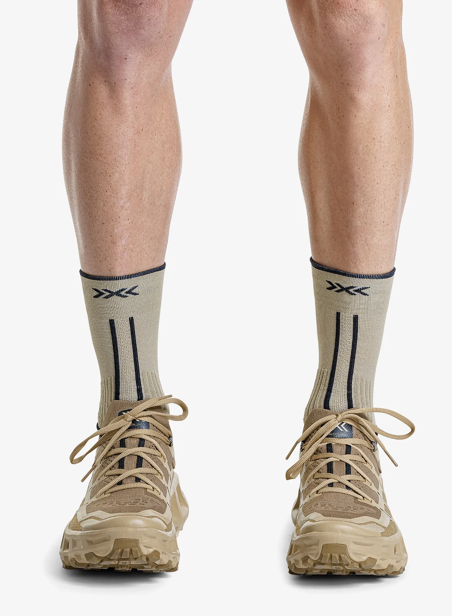 Trailové topánky X-Bionic Terraskin X01 - sand/dark sand