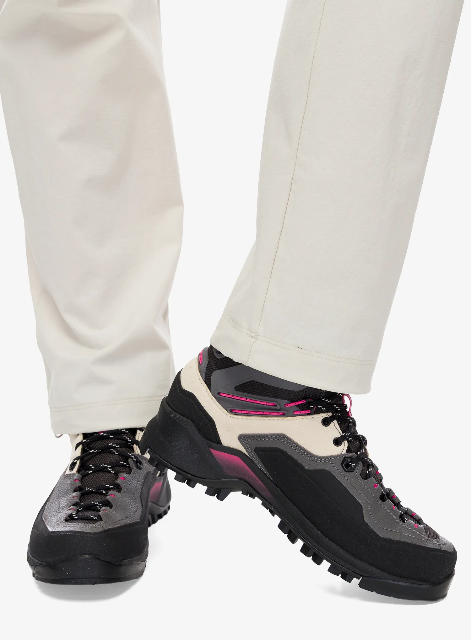 Trekingové dámske topánky Garmont Akron Mid GTX - grey/raspberry pink