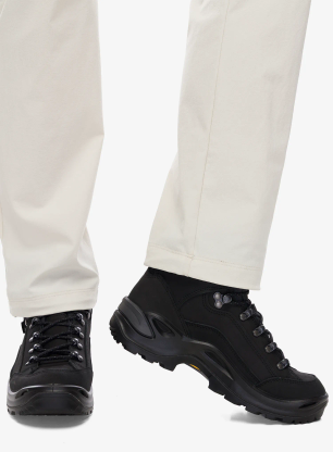 Trekingové dámske topánky Lowa Renegade GTX Mid - deep black/black
