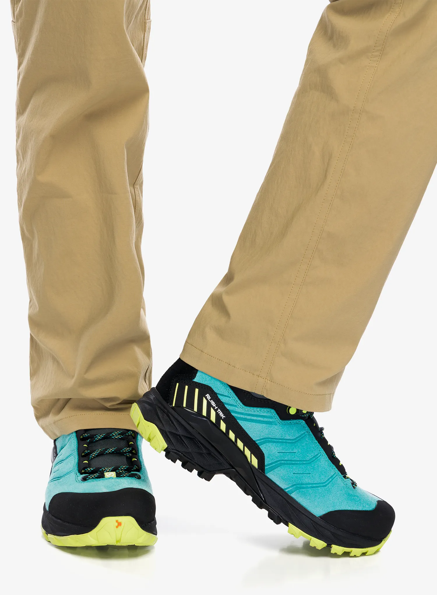 Trekingové dámske topánky Scarpa Rush TRK GTX - sunny lime/ceramic