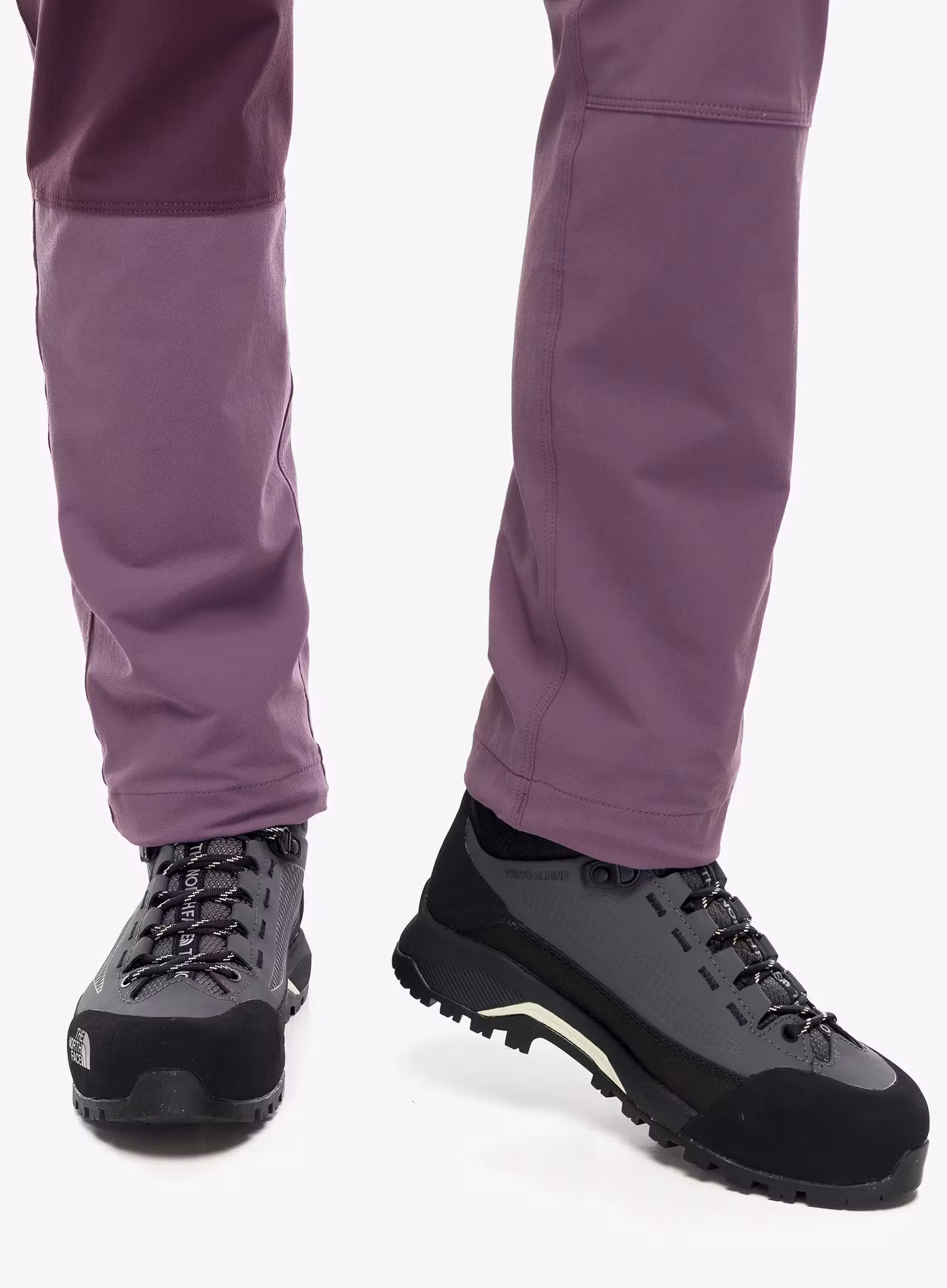 Trekingové dámske topánky The North Face Verto Alpine Mid GORE-TEX - grey/lemon