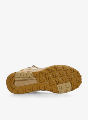 Turistické topánky adidas TERREX Anylander Leather Mid Climaproof - cardboard/won alumina/bronze