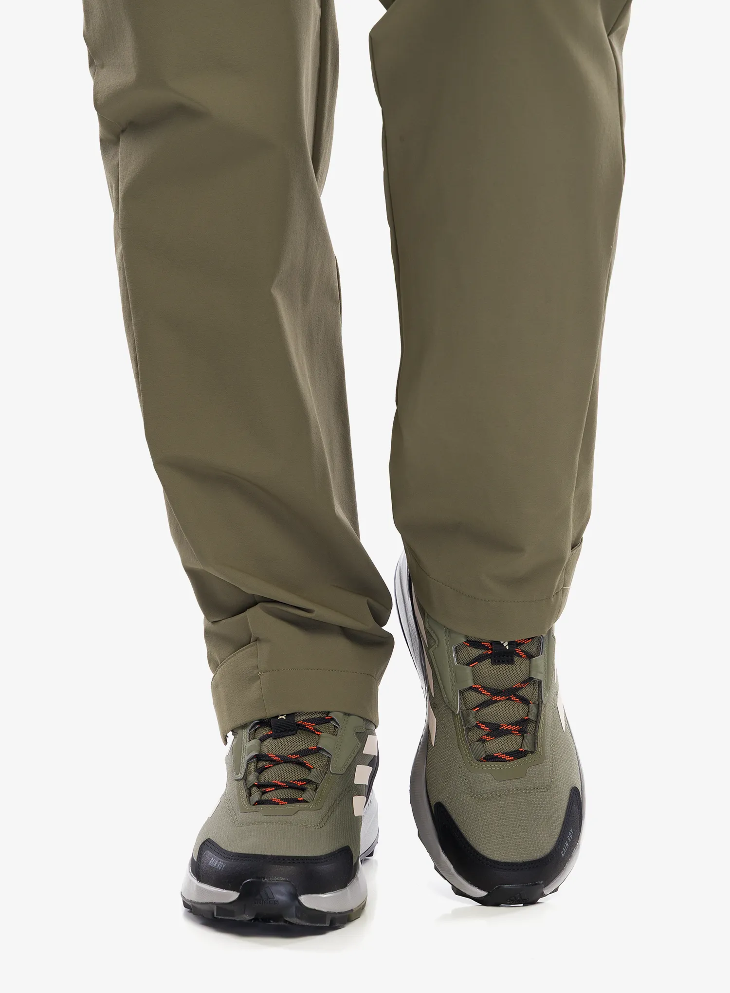 Turistické topánky adidas TERREX Anylander Mid RAIN.RDY - oliv strata/won beige/core blk
