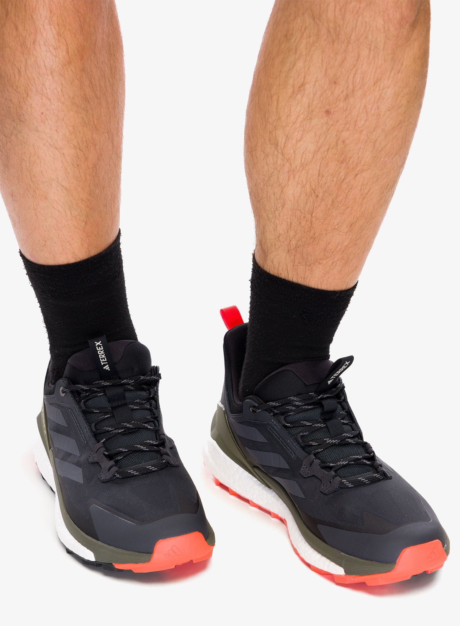 Turistické topánky adidas TERREX Free Hiker 2 Low - carbon/grey six/core black